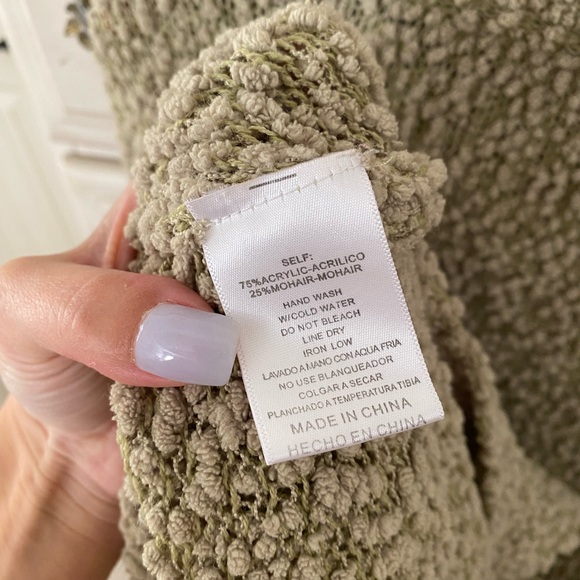 Sage Popcorn Sweater - Picture 6 of 7